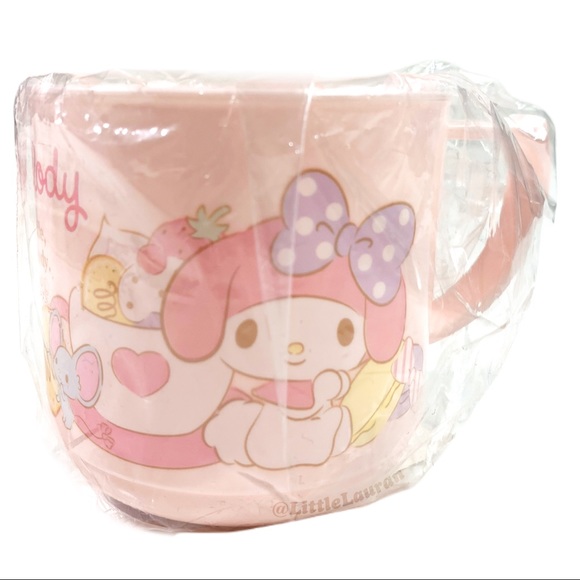 Sanrio Accessories - My Melody Sanrio Japan Small Cup With Handle For Toddler | Pink Kawaii Aesthetic